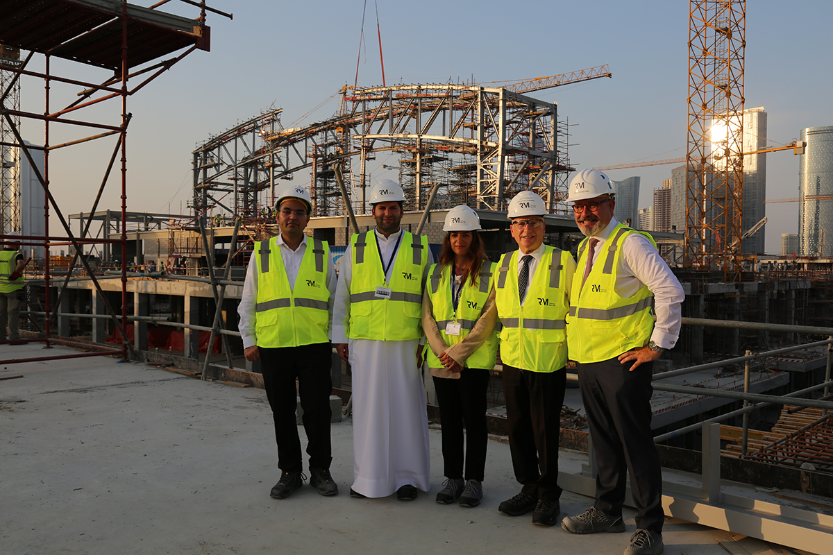 Construction of Abu Dhabi’s AED 4.4 bn Reem Mall Reaches its Highest Point