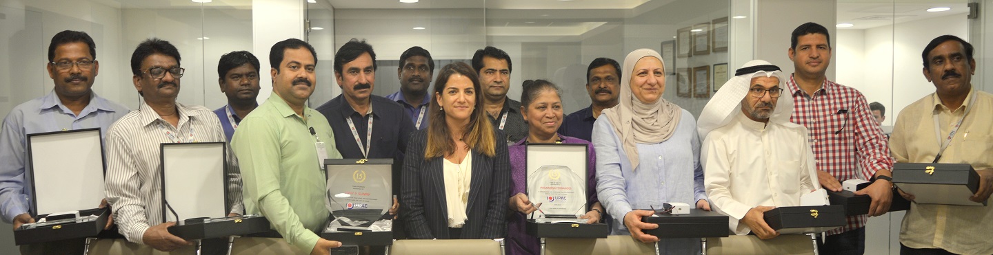 UPAC Honors Long Serving Employees